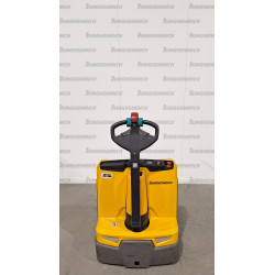 Transpalet electric pietonal Jungheinrich EJE 114 plumb-acid, capacitate de încărcare 1400 kg