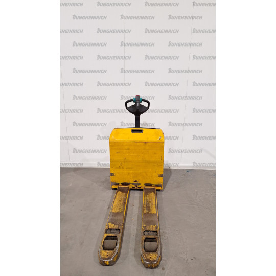 Electric Pedestrian Pallet Truck EJE 114 lead-acid, load capacity 1400 kg