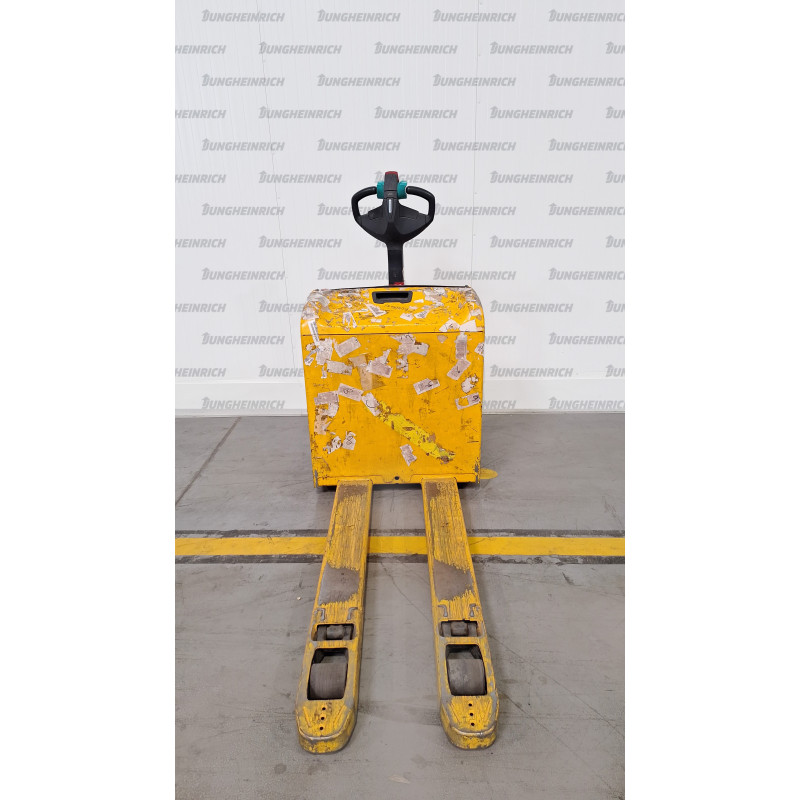 Electric Pedestrian Pallet Truck EJE 114 li-ion, load capacity 1400 kg