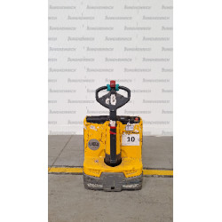 Transpalet electric pietonal Jungheinrich EJE 114 li-ion, capacitate de încărcare 1400 kg
