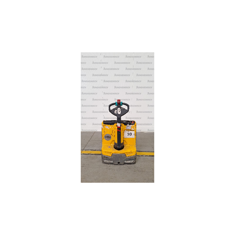 Electric Pedestrian Pallet Truck EJE 114 li-ion, load capacity 1400 kg