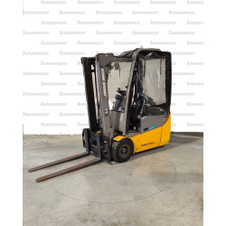 Electric counterbalance forklift Jungheinrich EFG 115, capacity 1500 kg, lift height 3000 mm