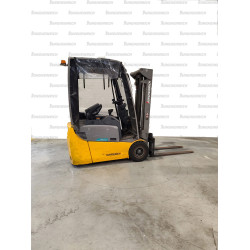 Electric counterbalance forklift Jungheinrich EFG 115, capacity 1500 kg, lift height 3000 mm
