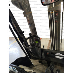 Electric counterbalance forklift Jungheinrich EFG 115, capacity 1500 kg, lift height 3000 mm