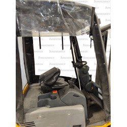 Electrostivuitor Jungheinrich EFG 115, capacitate 1500 kg, înălțime de ridicare 3000 mm