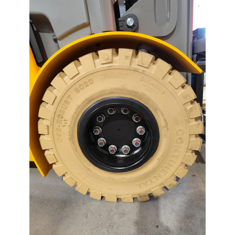 Electrostivuitor Jungheinrich EFG 425k, capacitate 2500 kg, înălțime de ridicare 5500 mm