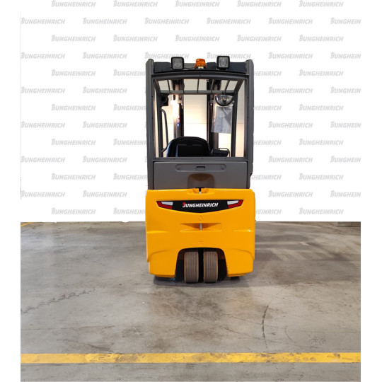 Electric counterbalance forklift Jungheinrich EFG 218k, capacity 1800 kg, lift height 5000 mm