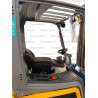 Electric counterbalance forklift Jungheinrich EFG 218k, capacity 1800 kg, lift height 5000 mm