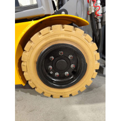 Electric counterbalance forklift Jungheinrich EFG 320, capacity 2000 kg, lift height 5500 mm