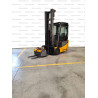 Electric counterbalance forklift Jungheinrich EFG 215, capacity 1500 kg, lift height 6000 mm