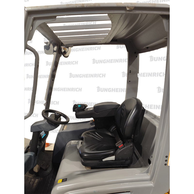 Electrostivuitor Jungheinrich EFG 316k, capacitate 1600 kg, înălțime de ridicare 3700 mm