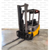 Electric counterbalance forklift Jungheinrich EFG 318k, capacity 1800 kg, lift height 3300 mm