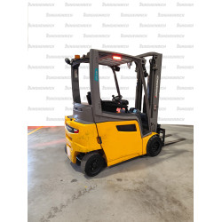 Electric counterbalance forklift Jungheinrich EFG 318k, capacity 1800 kg, lift height 3300 mm