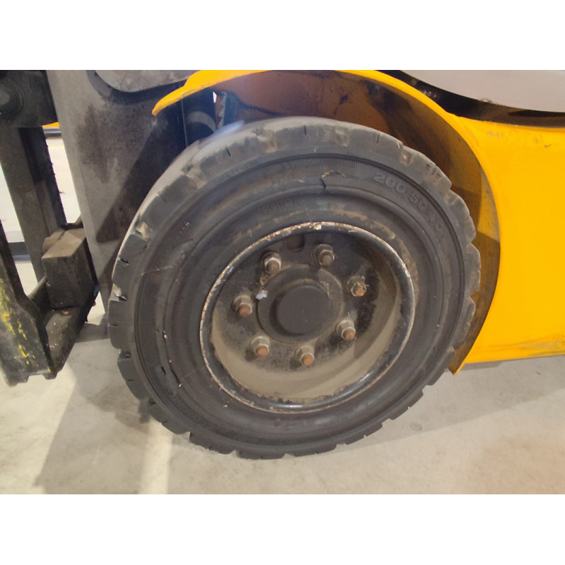 Electric counterbalance forklift Jungheinrich EFG 318k, capacity 1800 kg, lift height 3300 mm