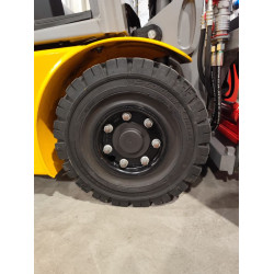 USED Electric counterbalance forklift Jungheinrich EFG 215, capacity 1500 kg, lift height 4640 mm