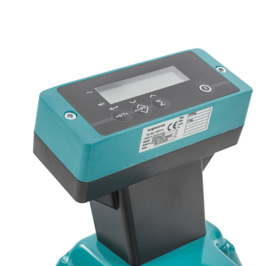 Weighing hand pallet truck Ameise PTM 2.0, capacity 2,000 kg, forks length 1150 mm