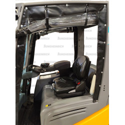 Electrostivuitor Jungheinrich EFG 220, capacitate 2000 kg, înălțime de ridicare 4400 mm