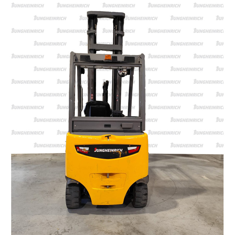 Electric counterbalance forklift Jungheinrich EFG 430k, capacity 3000 kg, lift height 7500 mm