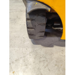 Electric counterbalance forklift Jungheinrich EFG 430k, capacity 3000 kg, lift height 7500 mm