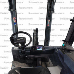 Electric counterbalance forklift Jungheinrich EFG 430k, capacity 3000 kg, lift height 3100 mm