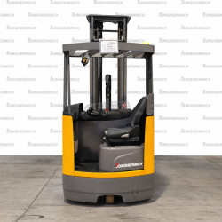 Reach truck Jungheinrich ETV 214, capacity 1400 kg, lift height 7100 mm