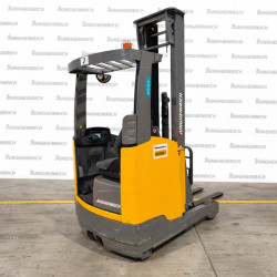 Reach truck Jungheinrich ETV 214, capacity 1400 kg, lift height 7100 mm