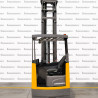 Stivuitor electric Jungheinrich ETV 216, capacitate 1600 kg, catarg triplex, înălțime ridicare 10700 mm
