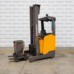 Stivuitor electric Jungheinrich ETV 210, capacitate 1000 kg, catarg triplex, înălțime ridicare 6500 mm