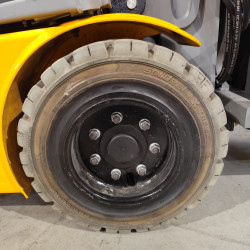 Electric counterbalance forklift Jungheinrich EFG 320, capacity 2000 kg, lift height 5500 mm