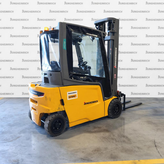 Electric counterbalance forklift Jungheinrich EFG 320, capacity 2000 kg, lift height 5500 mm