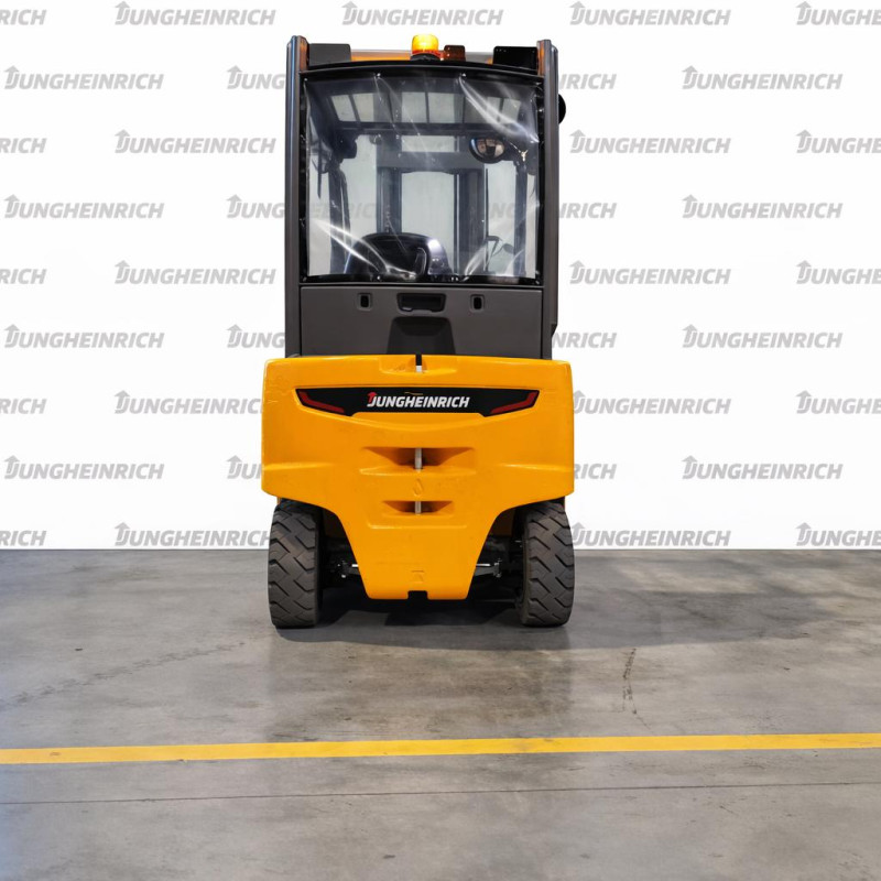 Electric counterbalance forklift Jungheinrich EFG 320, capacity 2000 kg, lift height 5500 mm
