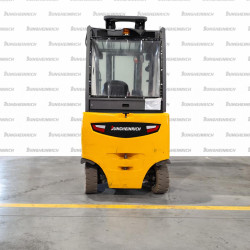 Electric counterbalance forklift Jungheinrich EFG 425k, capacity 2500 kg, lift height 4300 mm