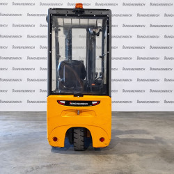 Electrostivuitor Jungheinrich EFG 115, capacitate 1500 kg, înălțime de ridicare 4500 mm