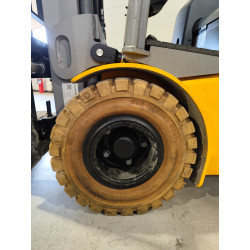 Electric counterbalance forklift Jungheinrich EFG 115, capacity 1500 kg, lift height 4500 mm