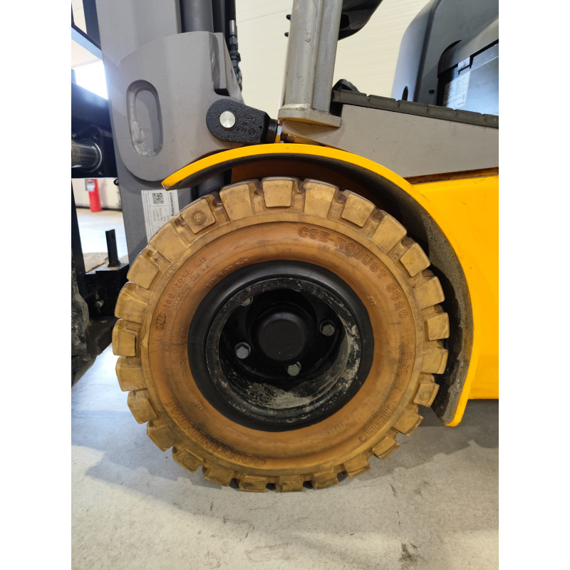 Electric counterbalance forklift Jungheinrich EFG 115, capacity 1500 kg, lift height 4500 mm
