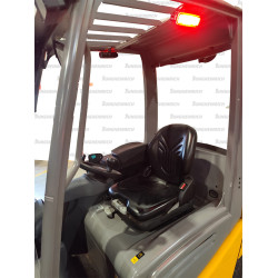 Electric counterbalance forklift Jungheinrich EFG 318k, capacity 1800 kg, lift height 3300 mm