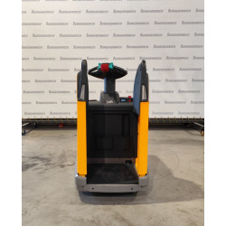 Transpalet electric cu platformă Jungheinrich ERE 120, capacitate 2000 kg