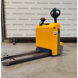 Transpalet electric Jungheinrich, capacitate 1400 kg, EJE 114 Li-ion