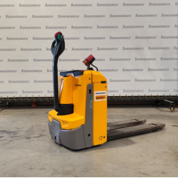 Transpalet electric Jungheinrich, capacitate 1400 kg, EJE 114 Li-ion