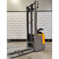 Electric pedestrian stacker Jungheinrich ERC 212, capacity 1200 kg, lift height 4100 mm