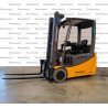 Electrostivuitor Jungheinrich EFG 216k, capacitate 1600 kg, înălțime de ridicare 4640 mm
