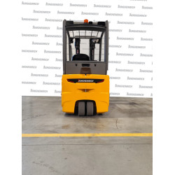 Electric counterbalance forklift Jungheinrich EFG 216k, capacity 1600 kg, lift height 4640 mm