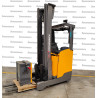 Stivuitor electric Jungheinrich ETV 210, capacitate 1000 kg, catarg triplex, înălțime ridicare 6500 mm