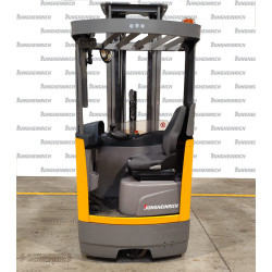 Stivuitor electric Jungheinrich ETV 210, capacitate 1000 kg, catarg triplex, înălțime ridicare 6500 mm