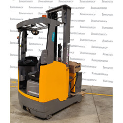 Stivuitor electric Jungheinrich ETV 210, capacitate 1000 kg, catarg triplex, înălțime ridicare 6500 mm