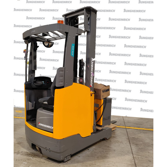 Stivuitor electric Jungheinrich ETV 210, capacitate 1000 kg, catarg triplex, înălțime ridicare 6500 mm