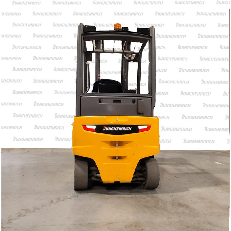 Electrostivuitor Jungheinrich EFG 316k, capacitate 1600 kg, înălțime de ridicare 3700 mm