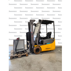 Electrostivuitor Jungheinrich EFG 115, capacitate 1500 kg, înălțime de ridicare 4500 mm