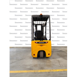 Electrostivuitor Jungheinrich EFG 115, capacitate 1500 kg, înălțime de ridicare 4500 mm