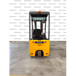 Electrostivuitor Jungheinrich EFG 115, capacitate 1500 kg, înălțime de ridicare 4500 mm